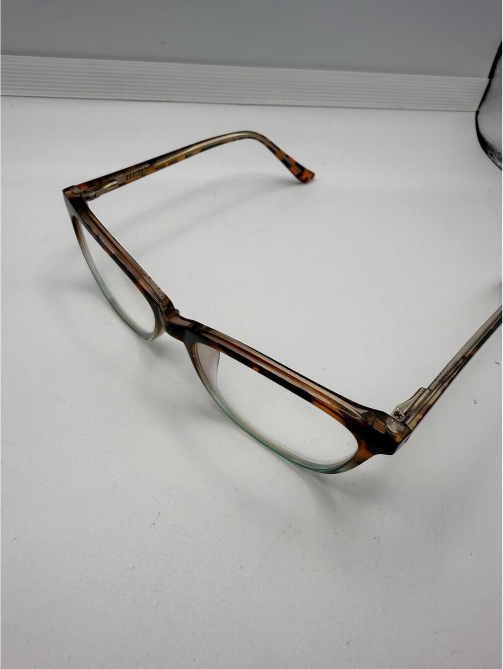 Foster Grant Sofia Vergara Teresa Eyeglasses FRAMES ONLY Tortoise Aqua Gradient